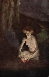 Nude Woman in Firelight Nude Woman in Firelight