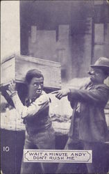 Wait a Minute Andy, Don't Rush Me Postcard