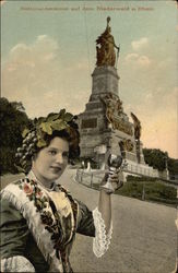 Nationaldenkmal Auf Dem Niederwald a. Rhein Postcard