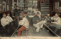 Scenes Militaires Postcard