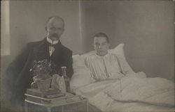 Doctor and a Patient Postcard