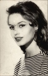 Picture Of A Young Woman Postcard