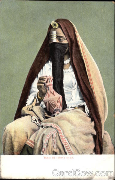 Egyptian Woman with a Vase Arab