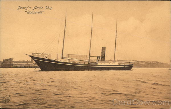 Peary's Arctic Ship Roosevelt Boats, Ships