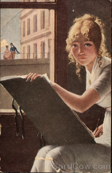 Portrait of Mademoiselle Charlotte du Val d’Ognes