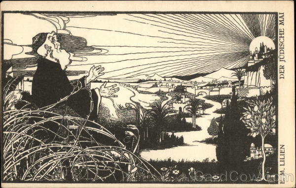 Der Judische Mai E. M. Lilien