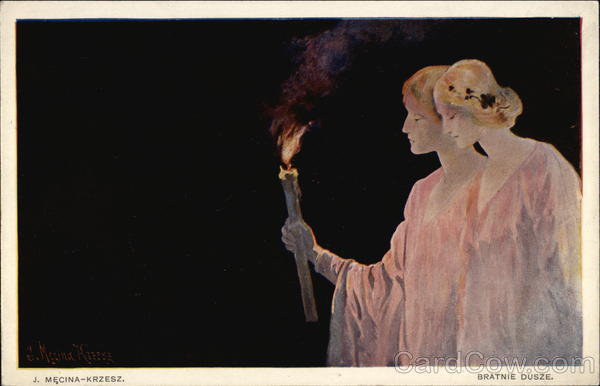 Kindred Spirits - Two Women with Candle