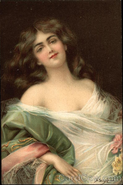 Woman Smiling In Loose Clothing Women