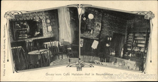 Gruss vom Cafe Holsten-Hof in Neumunster