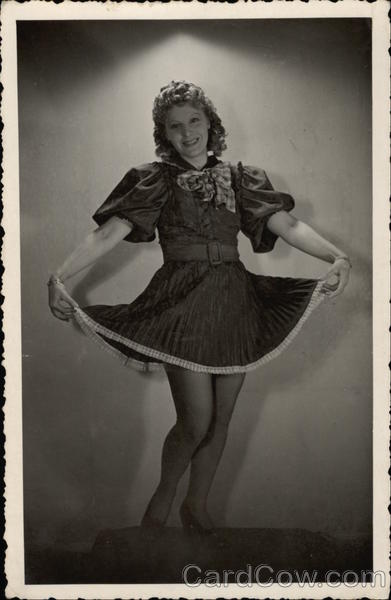 Woman in a short dress Women