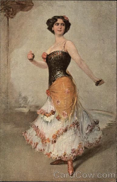 Woman in a Fancy Dress Women