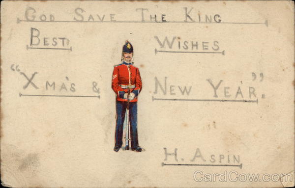 British Military Man in Uniform