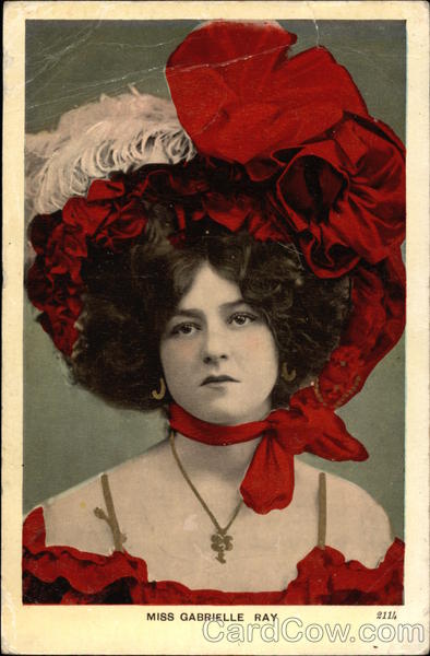 Photograph of Miss Gabrielle Ray Actresses