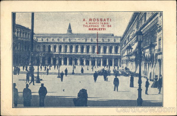 A. Rossati S. Marco 78 815 Telefono 15 - 84 Merletti