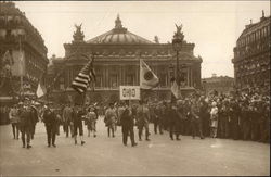 American Legion Parade Postcard