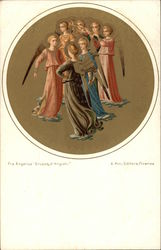 "Group of Angels" Postcard