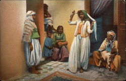 "The Dance of the Scarf" Postcard