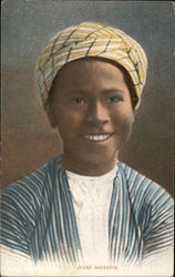 Young Barbary Boy Postcard