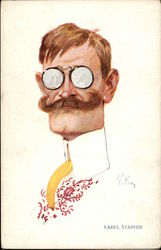 Karel Stapfer Postcard