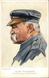 Jozef Pilsudski Postcard