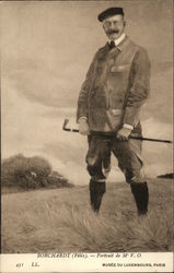 Felix Borchardt Portrait Postcard