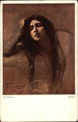 Polish Painting of Salome' Postcard