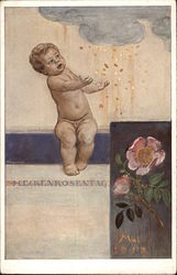 Heckenrosentag Postcard