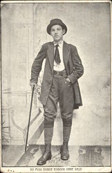 Man with a Cane Postcard
