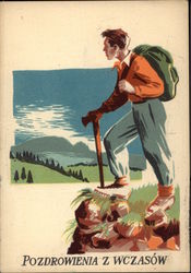 Pozdrowienia Z. Wczasow Postcard