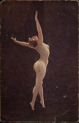 "Dance" - Nude Woman Women Postcard Postcard