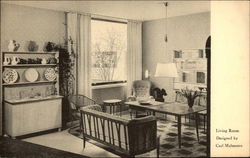 Living Room Designed by Carl Malmsten Living Room Designed by Carl Malmsten