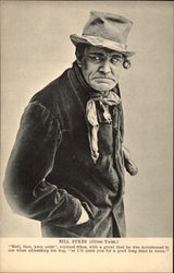Photograph of Bill Sykes from "Oliver Twist" Postcard