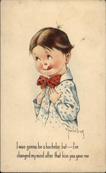 I Was Gonna be a Bachelor but I've Changed my Mind After That Kiss You Gave Me Postcard