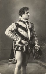 Man in Elizabethan Costume Postcard