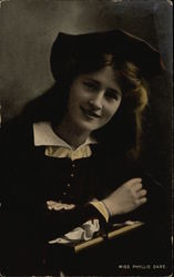 Photograph of Miss Phyllis Dare Postcard