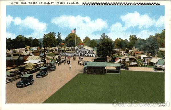 A Tin Can Tourist Camp in Dixieland New Orleans Louisiana
