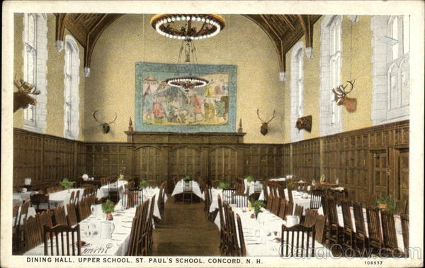 St. Paul's School - Upper School, Dining Hall Concord, NH