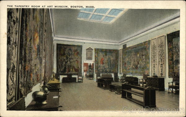 The Tapestry Room at Art Museum Boston Massachusetts