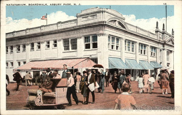 Natatorium Boardwalk Asbury Park New Jersey