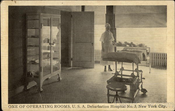 Debarkation Hospital No.3 - Operating Room New York