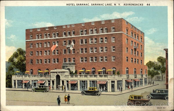 Hotel Saranac in the Adirondacks Saranac Lake New York