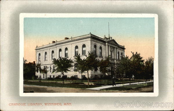 Carnegie Library Winnipeg MB Canada Manitoba