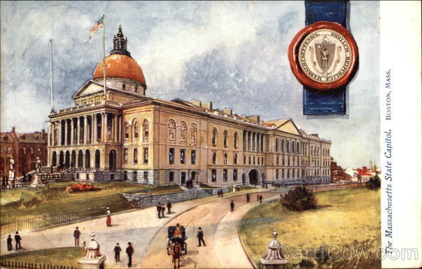 The Massachusetts State Capitol Boston
