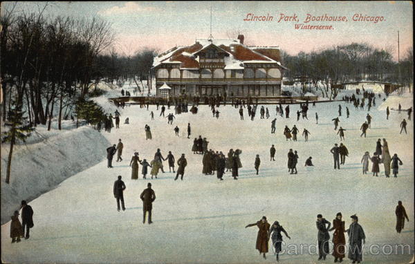 Lincoln Park, Boathouse Chicago Illinois