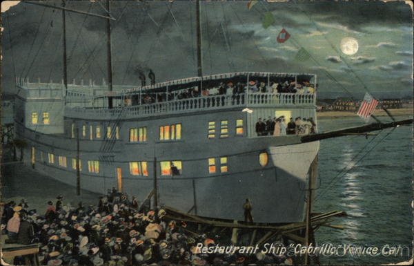 Restaurant Ship Cabrillo Venice California