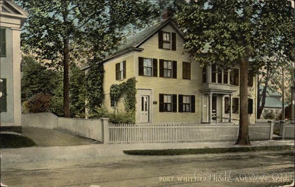 Poet Whittier's Home Amesbury Massachusetts