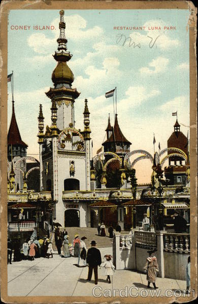 Restaurant Luna Park, Coney Island New York