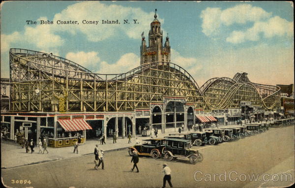 The Bobs Coaster Coney Island New York