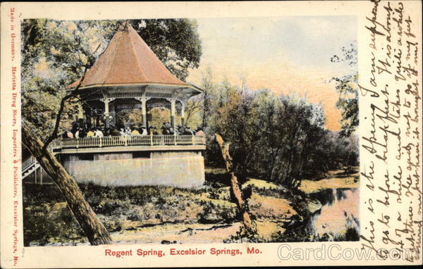 Gazebo at Regent Spring Excelsior Springs Missouri