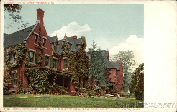 President Seelye's Residence and Hillyer Art Gallery, Smith College Northampton Massachusetts